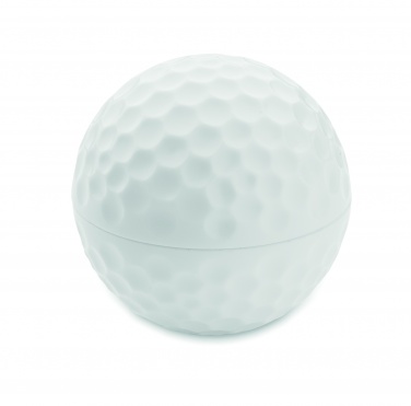 Logotrade promotional item picture of: Lip balm in golf ball shape