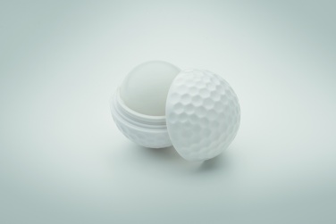 Logo trade corporate gifts picture of: Lip balm in golf ball shape