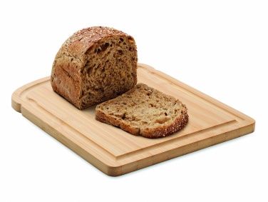 Logo trade promotional giveaway photo of: Bamboo bread cutting board