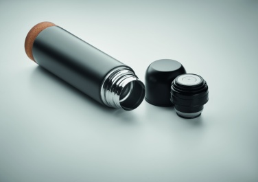 Logo trade advertising products image of: Double wall thermo bottle 500 ml