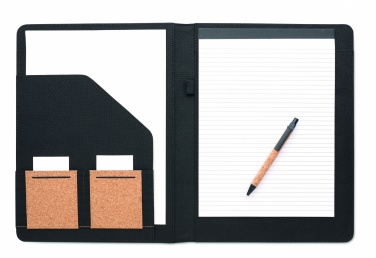 Logo trade promotional products image of: A4 cork conference folder