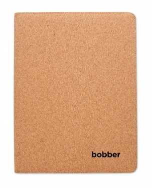 Logo trade advertising products image of: A4 cork conference folder