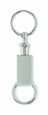 Logo trade promotional gifts image of: Pull apart split key ring Kajaani