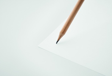 Logo trade promotional product photo of: Natural pencil with eraser