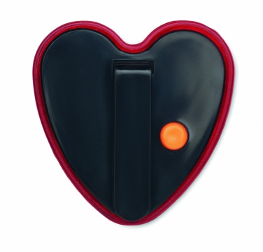 Logotrade promotional item image of: Heart shaped reflector light