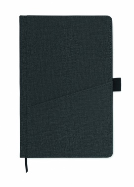Logo trade corporate gift photo of: A5 notebook PU front pocket