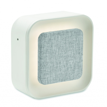 Logo trade promotional giveaways picture of: Recycled ABS/RPET alarm clock Stuttgart