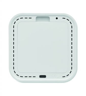 Logotrade promotional giveaway picture of: Recycled ABS/RPET alarm clock Stuttgart