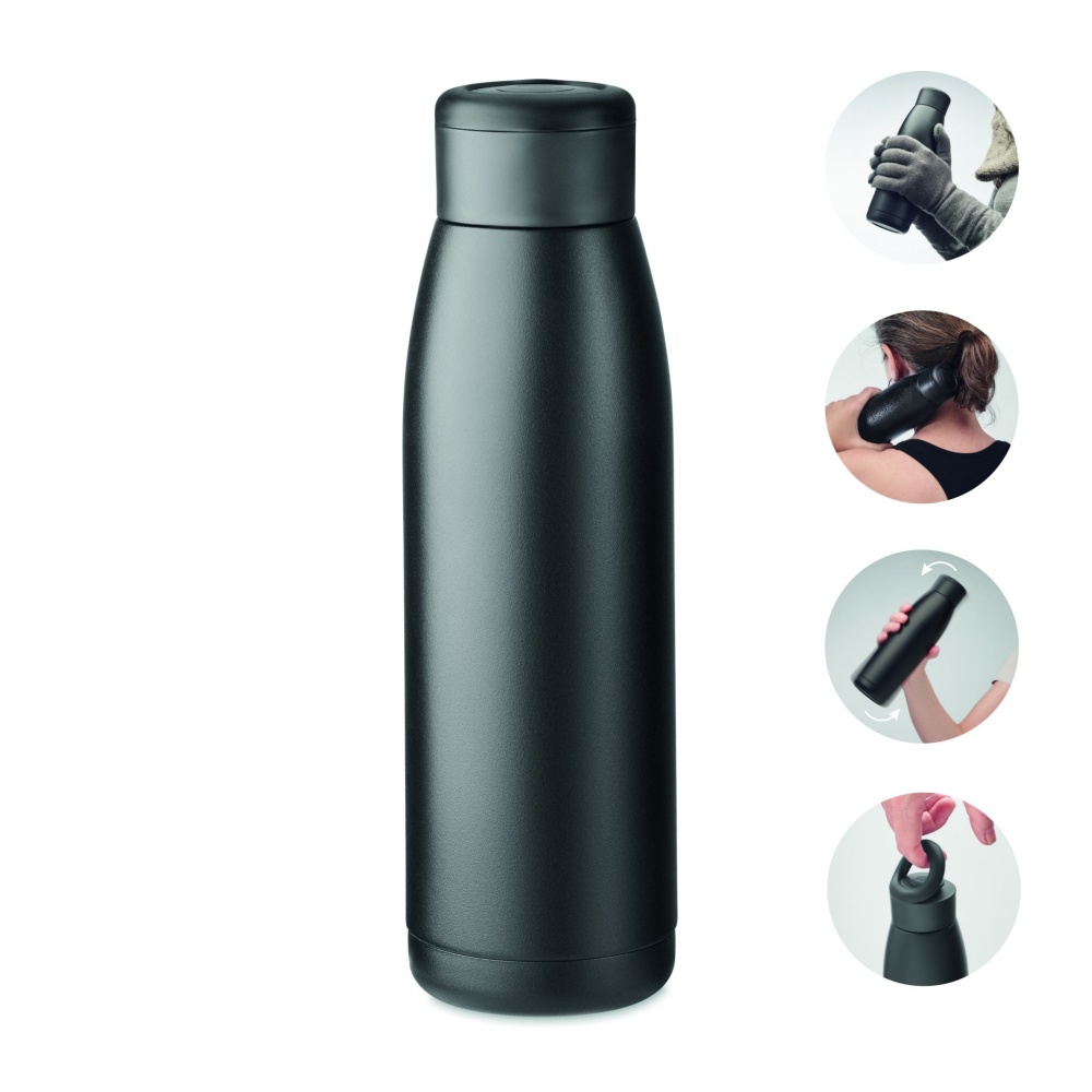 Logotrade promotional product image of: Heat-cool double wall bottle