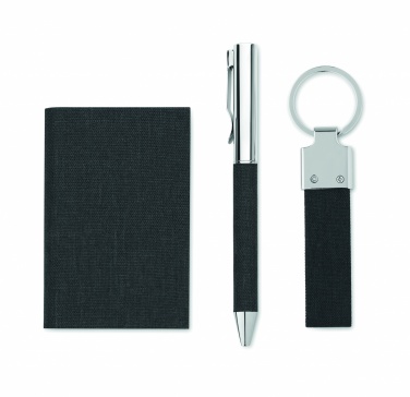 Logo trade promotional merchandise picture of: 3-piece gift set in a gift box with customizable printing