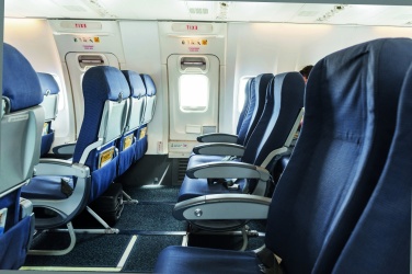 Logo trade advertising products image of: Underseat luggage trolley