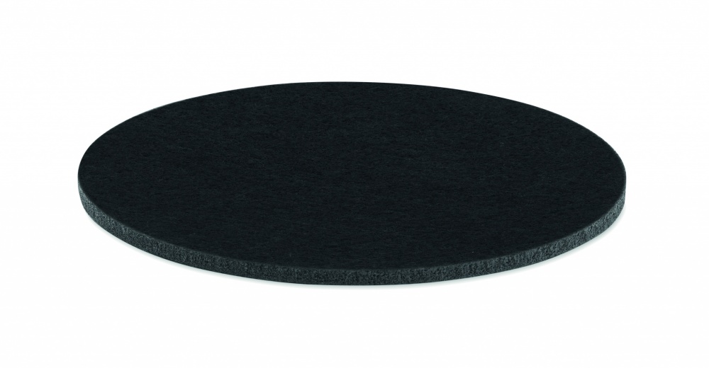 Logotrade promotional merchandise photo of: Round coaster in RPET felt