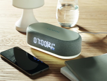 Logo trade promotional merchandise picture of: 15W wireless charging speaker