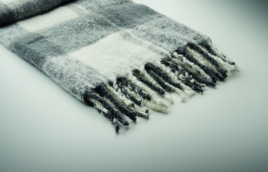 Logotrade promotional giveaway picture of: Chequered mohair blanket
