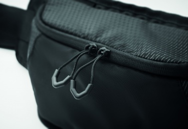 Logo trade promotional merchandise photo of: Hiking waist bag in 420D nylon