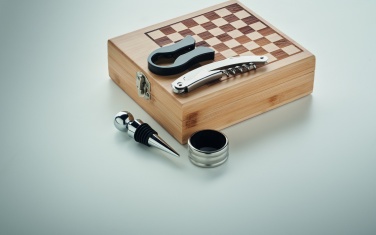 Logo trade promotional item photo of: Chess board wine set