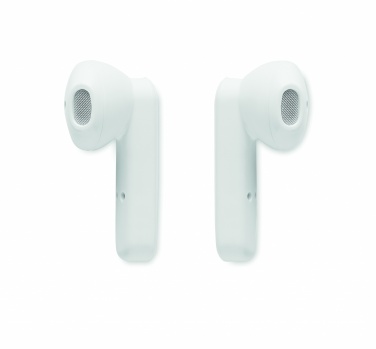 Logo trade corporate gifts image of: TWS earbuds with charging base