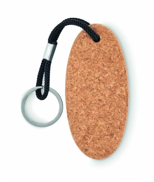 Logotrade promotional product picture of: Floating cork key ring Lohja