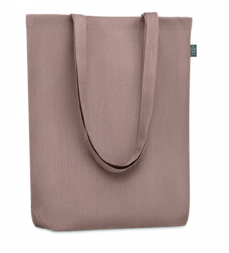 Logo trade advertising products picture of: Shopping bag in hemp 200 gr/m²