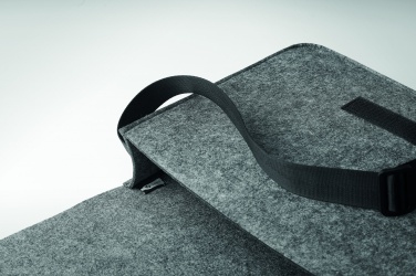 Logo trade promotional giveaway photo of: RPET felt laptop bag