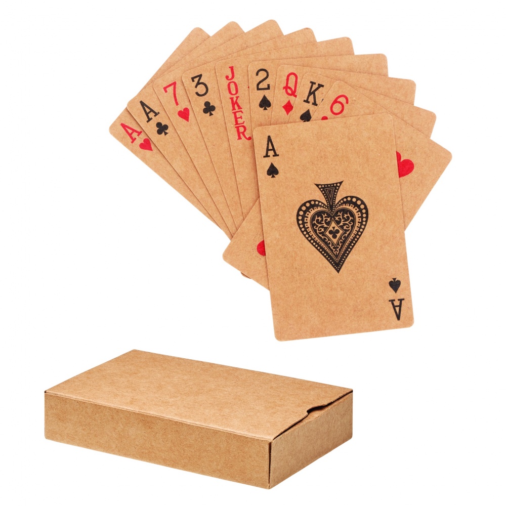 Logotrade promotional gift picture of: Recycled paper playing cards