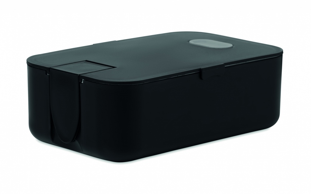 Logo trade promotional giveaways image of: Lunch box in PP