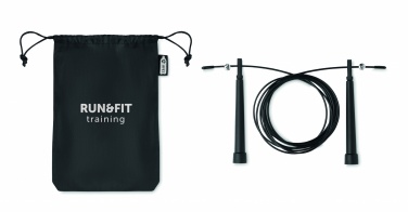Logotrade corporate gift picture of: Speed jumping rope RPET pouch