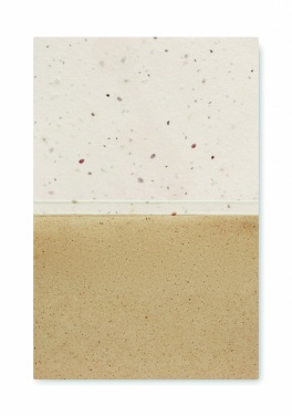 Logo trade promotional giveaways image of: Grass/seed paper memo pad