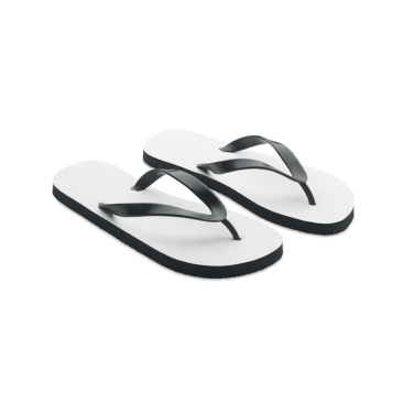 Logo trade promotional merchandise photo of: Sublimation beach slippers