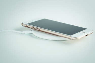 Logo trade promotional gift photo of: ABS wireless charger 10W