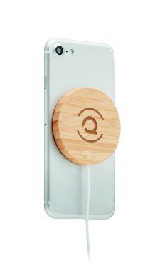 Logo trade promotional products image of: Magnetic Wireless charger 10W