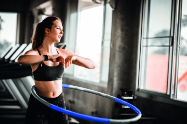 Logotrade promotional items photo of: Hula hoop in RPET pouch