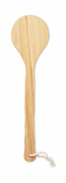 Logo trade promotional giveaway photo of: Bamboo bath brush