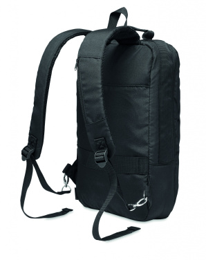 Logo trade advertising products picture of: Laptop backpack in 300D RPET