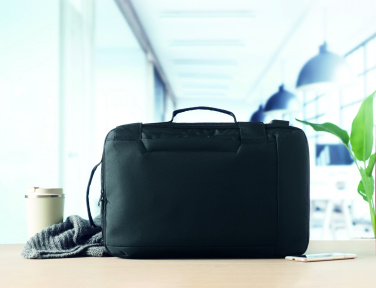 Logo trade corporate gifts image of: Laptop backpack in 300D RPET