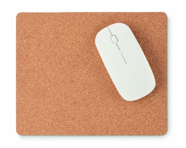 Logo trade business gifts image of: Cork mouse mat