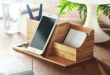 Logo trade advertising product photo of: Desktop wireless charger  10W GROOVY