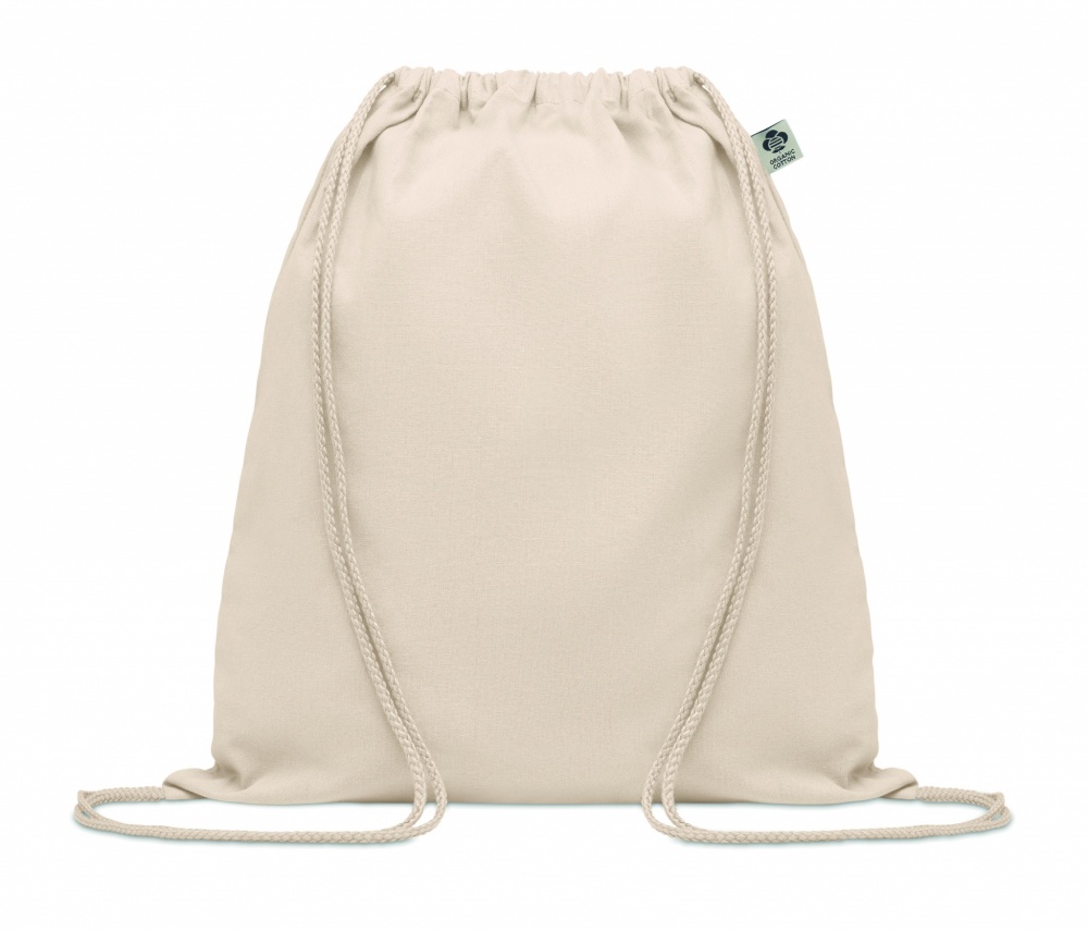 Logotrade promotional merchandise photo of: Organic cotton drawstring bag