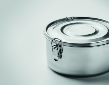 Logo trade promotional product photo of: Set of 2 stainless steel boxes