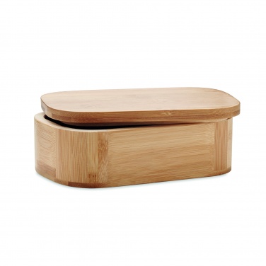 Logo trade promotional merchandise picture of: Bamboo lunch box 650ml LADEN