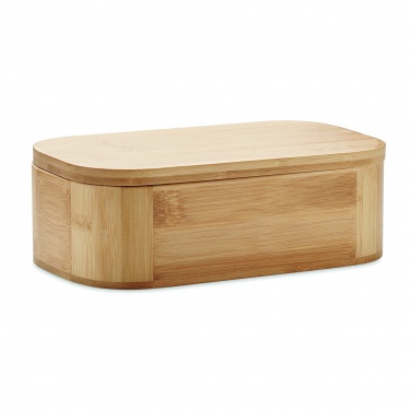 Logo trade promotional item photo of: Bamboo lunch box 1000ml LADEN LARGE