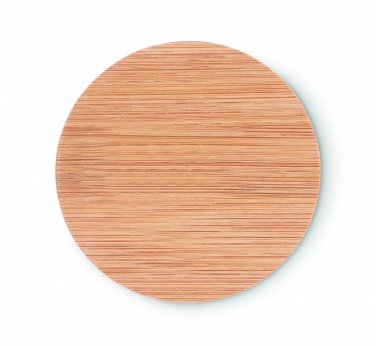 Logo trade promotional items picture of: Bamboo make-up mirror