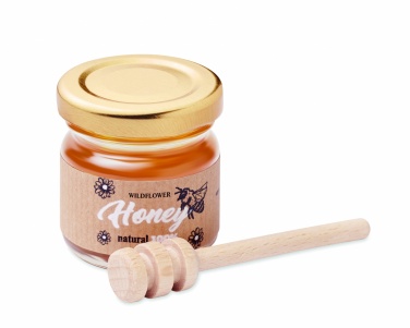 Logo trade promotional merchandise picture of: Wildflower honey jar set 50gr