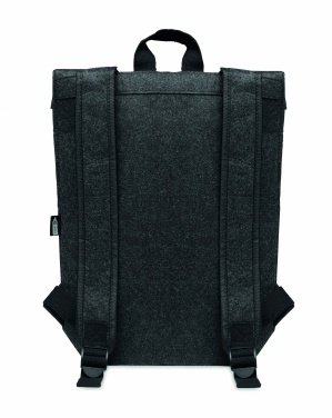 Logo trade promotional merchandise image of: RPET felt backpack