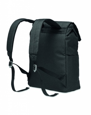 Logo trade advertising products image of: 600D RPET laptop backpack