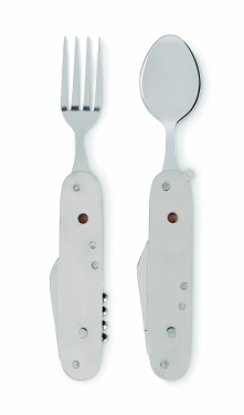 Logo trade promotional products image of: Multifunction cutlery set