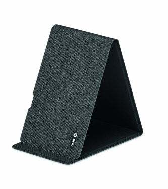 Logo trade promotional gifts picture of: RPET wireless charger 15W