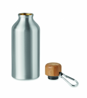 Logo trade promotional items picture of: Aluminium bottle 400 ml