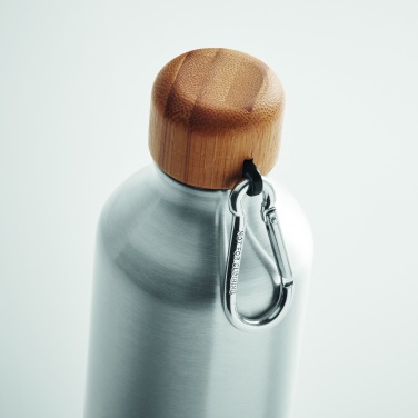 Logo trade business gifts image of: Aluminium bottle 400 ml