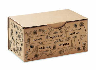 Logotrade promotional merchandise picture of: Flowers growing kit